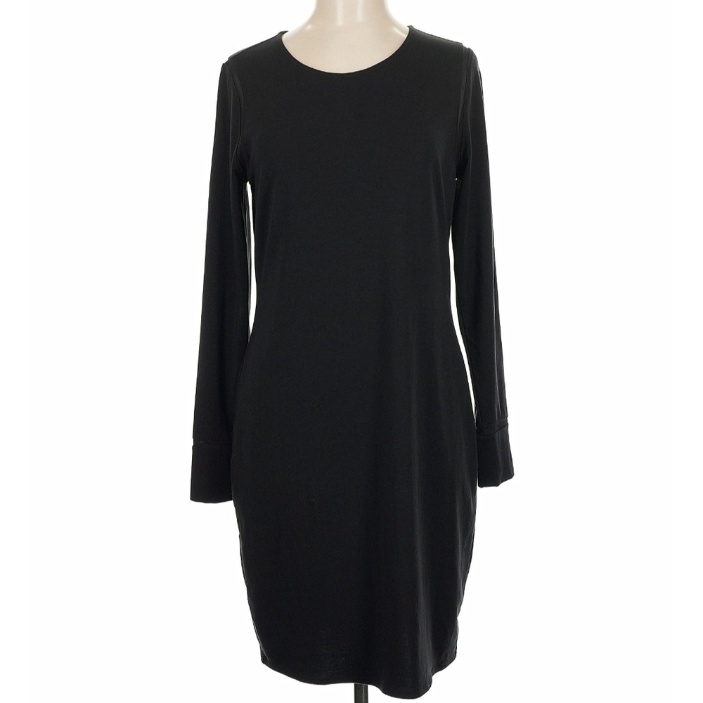 Athleta Classic Black Long Sleeve Dress